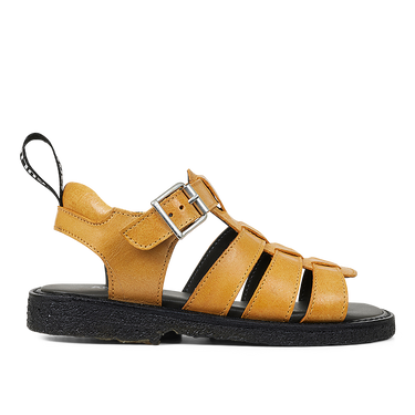 Sandal with buckle closure and Angulus logo tape