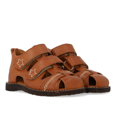 Sandal with star embroidery