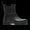 Rubber boot with a chunky track sole