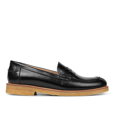 Classic loafer with soft heelcap