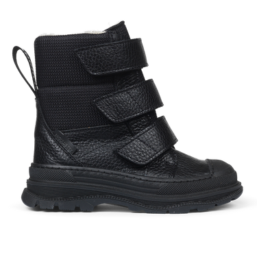 TEX-boot with velcro and woollining