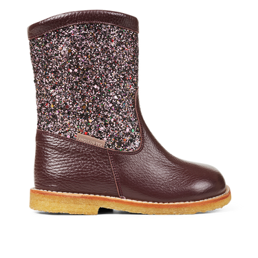 TEX Boot with Glitter and Zipper