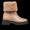 TEX Boot with fur hem and zipper