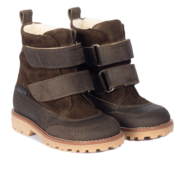 TEX-boot with wool lining and durable detailing