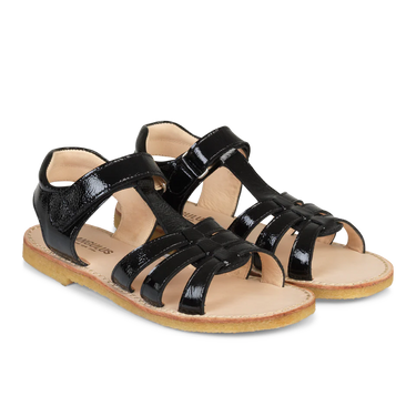 T-bar sandal with velcro closure