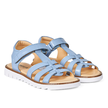 T-bar sandal with velcro closure