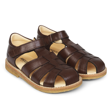 Sandal with adjustable velcro closure