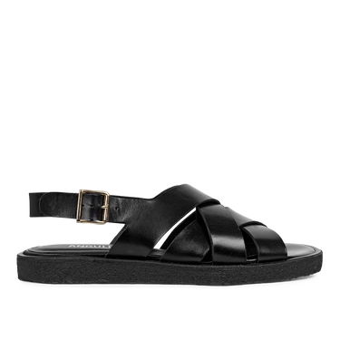 Sandal with buckle