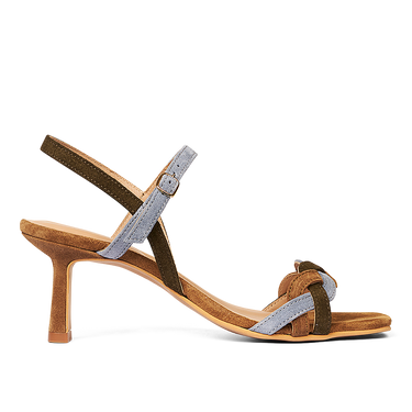 Sandal with heel