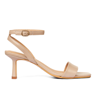 Sandal with heel