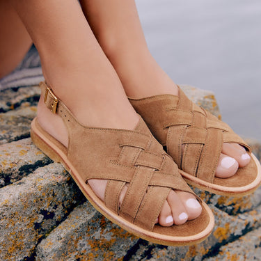 Braided sandal