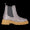 Glitter chelsea boot on track sole