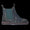 Chelsea boot with sparkling glitter