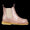 Chelsea boot with brogue lace pattern