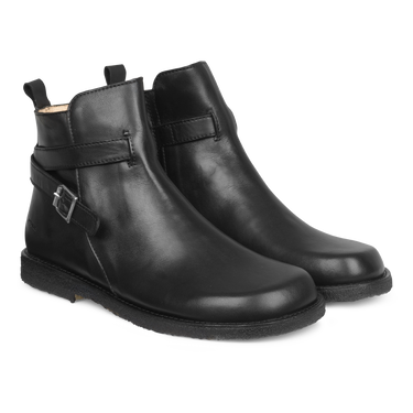 Ancle boot with wide fit