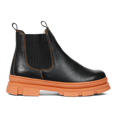 Chelsea Boot with wool lining and contrast sole