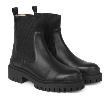 Chelsea boot with elastic