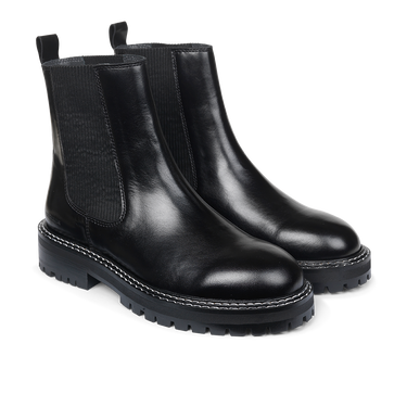 Chelsea boot with elastic