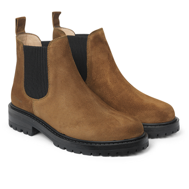 Chelsea boot with elastic