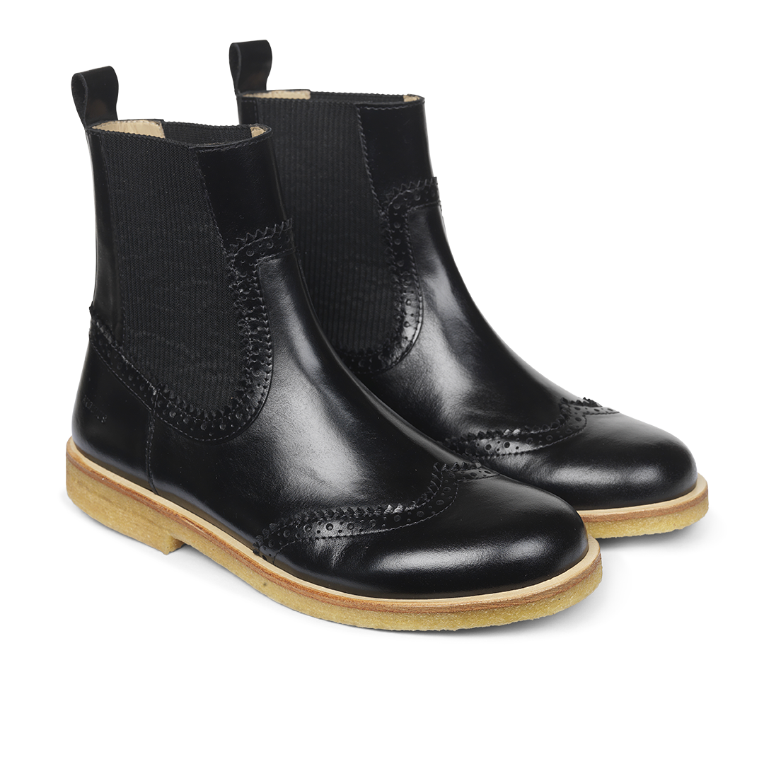 ANGULUS 7720-101 Chelsea boot - BLACK – ANGULUS COM