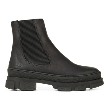 Chelsea boot with wool lining