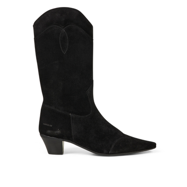 Cowboy boot with zipper