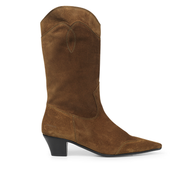 Cowboy boot with zipper