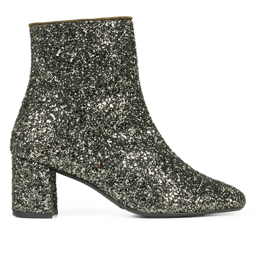 Sparkling glitter boot