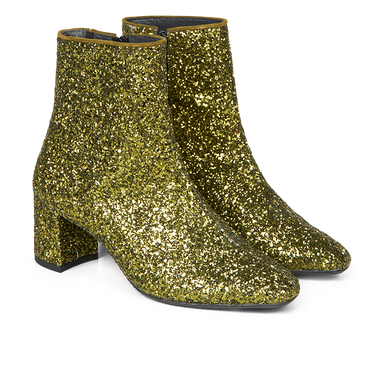 Sparkling glitter boot