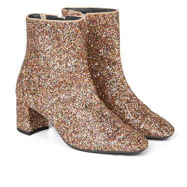 Sparkling glitter boot