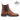 Boot with decorative brogue pattern