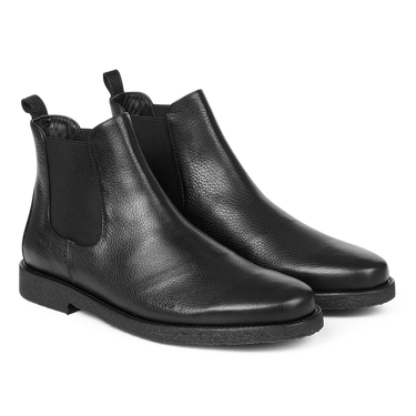 Chelsea boot with elastic