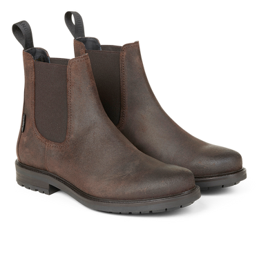 Chelsea boot with logo strap