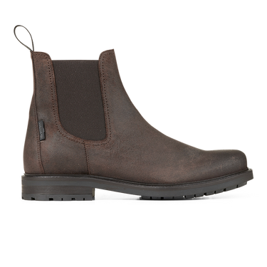 Chelsea boot with logo strap