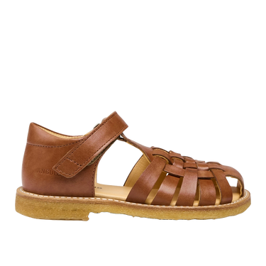 Braid sandal with adjustable velcro closure