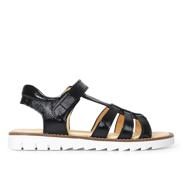 T-bar sandal with velcro closure